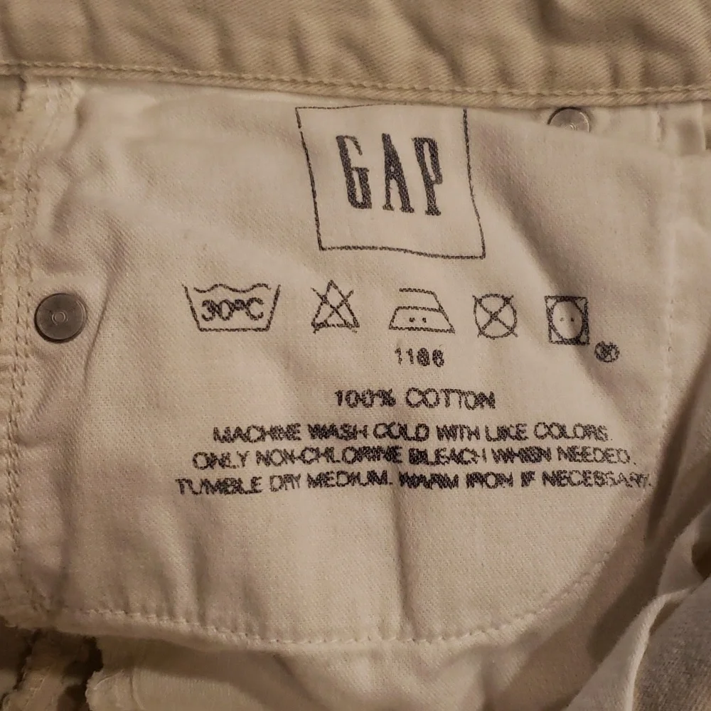 GAP BLUE JEANS High-Waisted VTG Boyfriend / Button-Fly Jeans Size 16 EVC - Picture 10 of 13